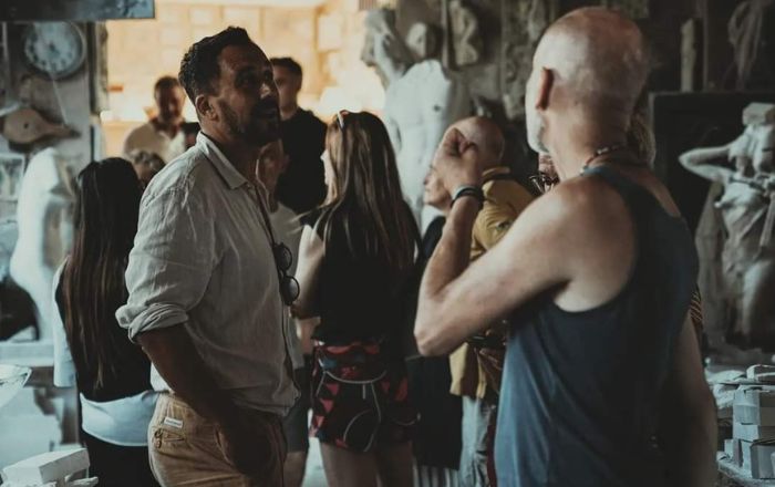 Visita guidata con artista-esposizione “I Tesori dell'alabastro"