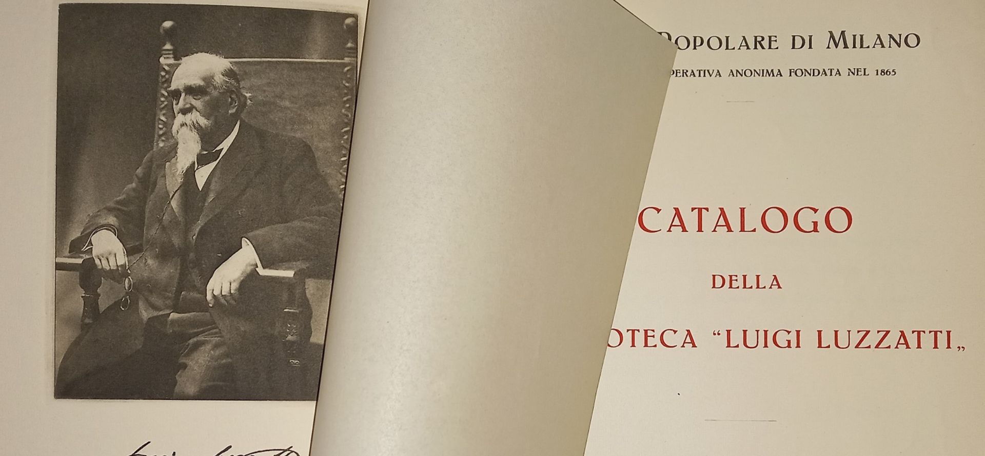 Riapertura della Biblioteca Luzzatti