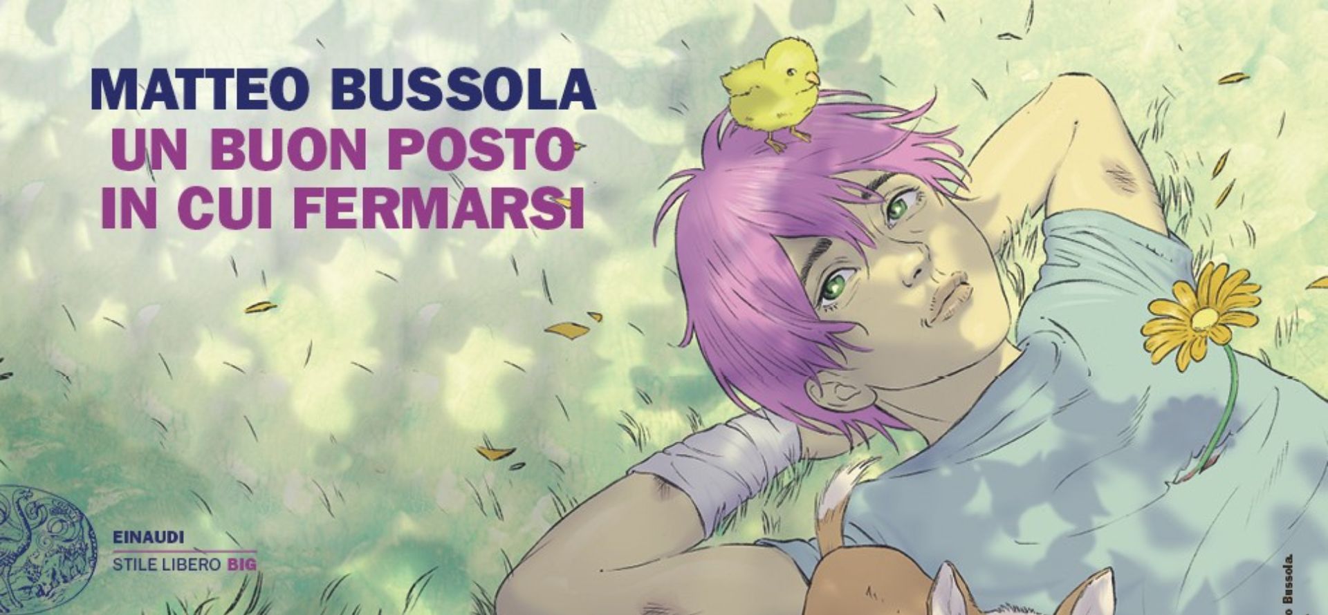 Incontro con l’Autore - Matteo Bussola presenta "Un buon posto in cui fermarsi"