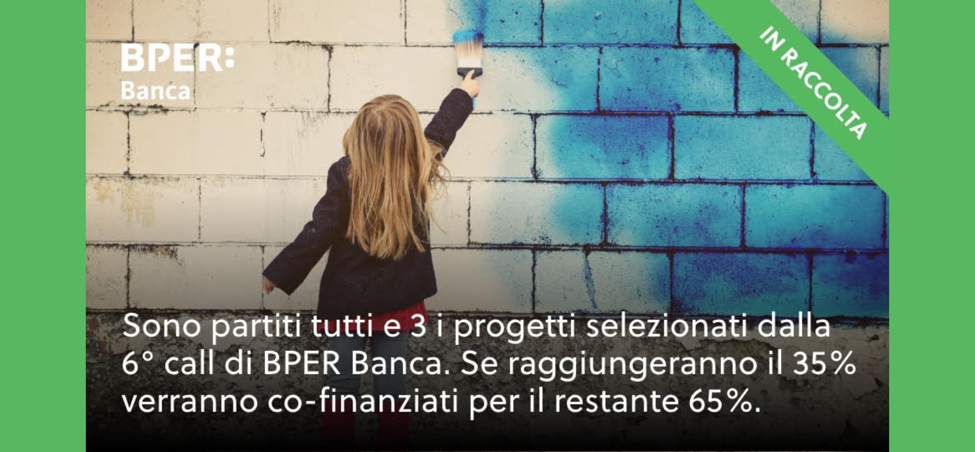 BPER Banca cofinanzia il recupero di spazi di sviluppo sociale 