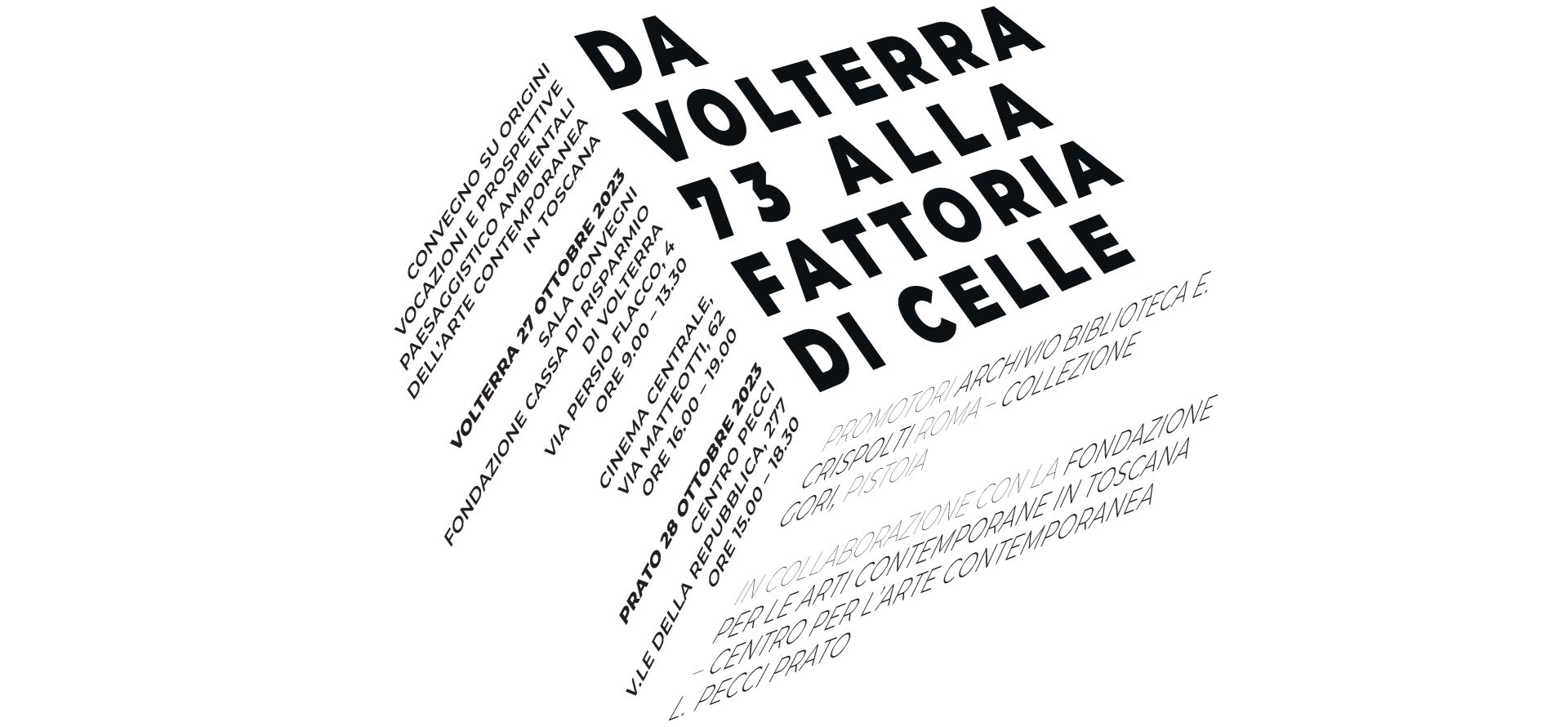 Da Volterra 73 alla Fattoria di Celle 