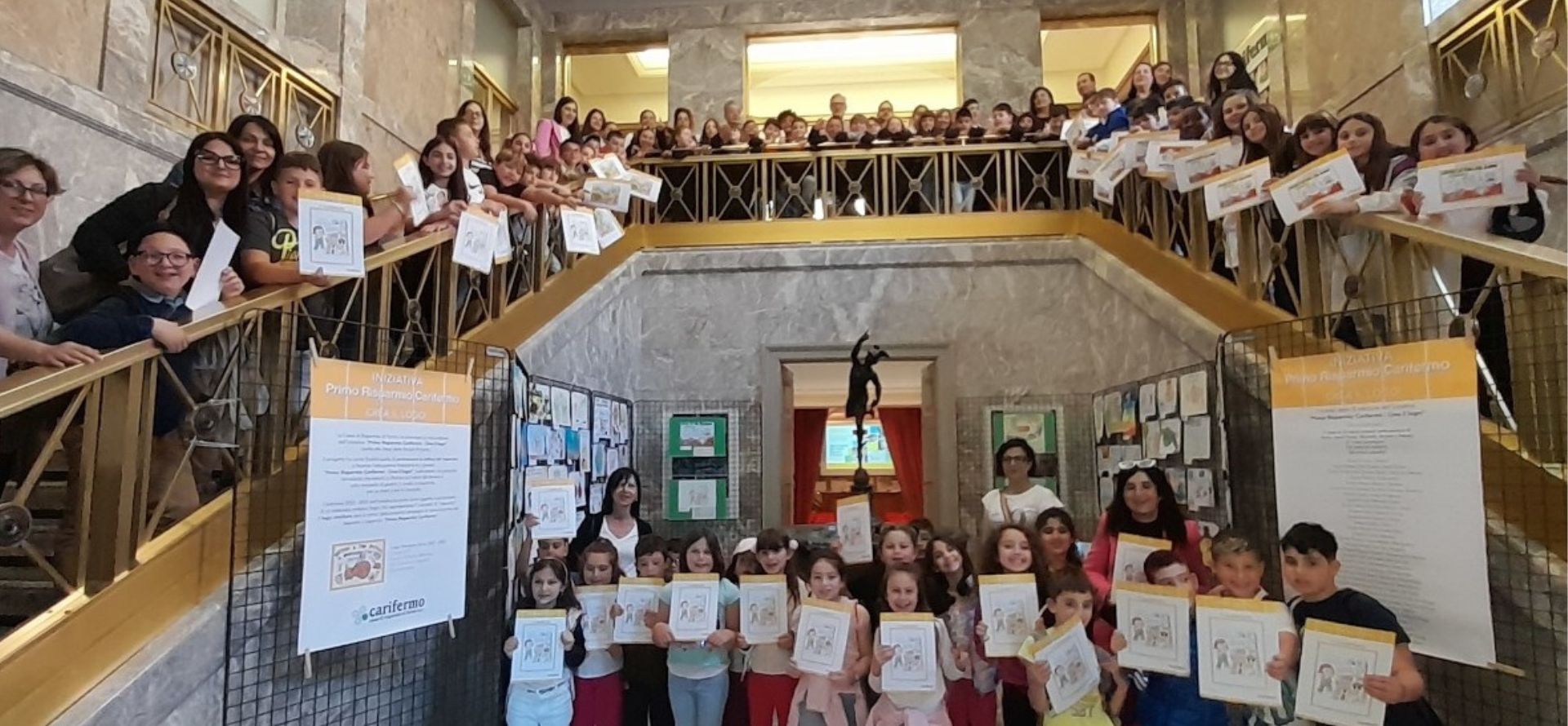 Gli alunni di Force disegnano il logo vincitore