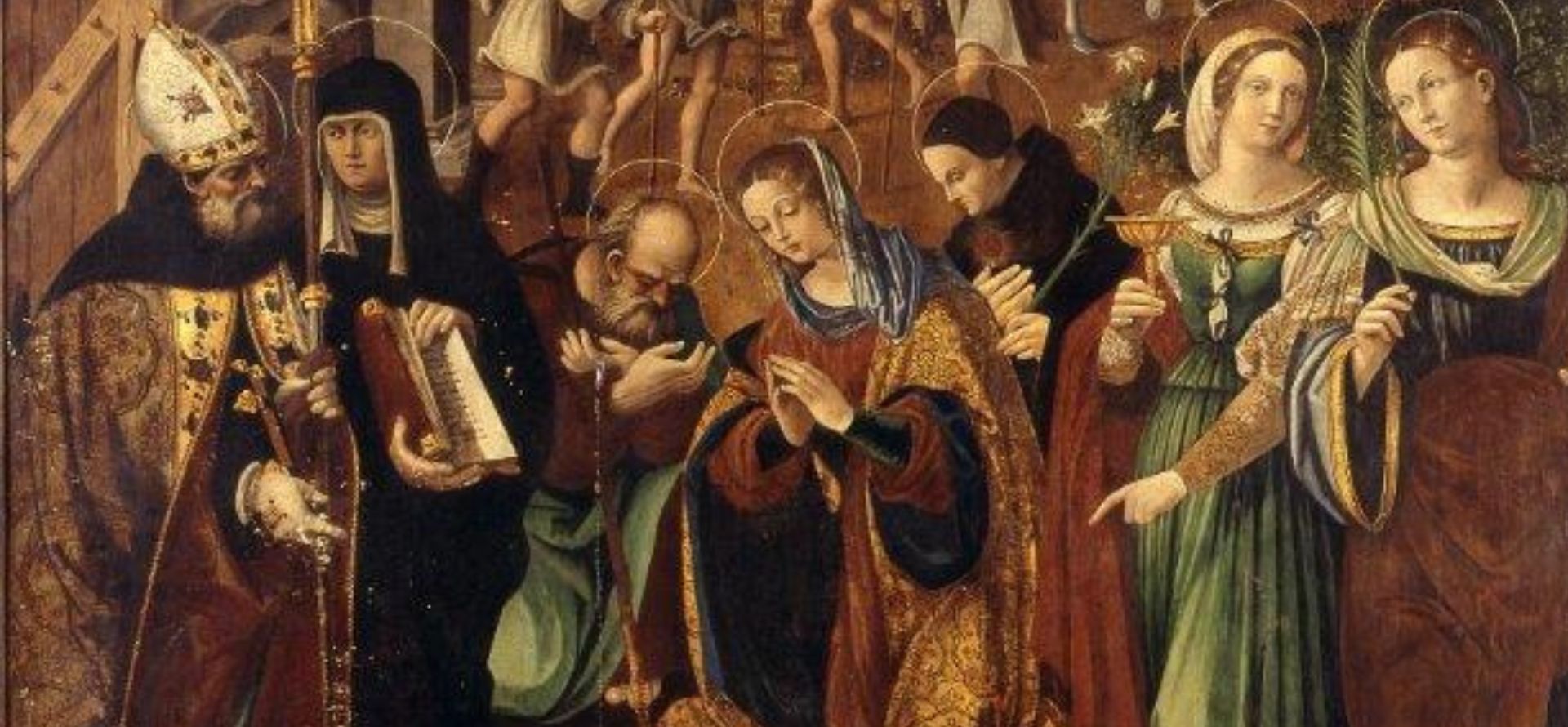 Presentazione del restauro della Natività di Vincenzo Pagani