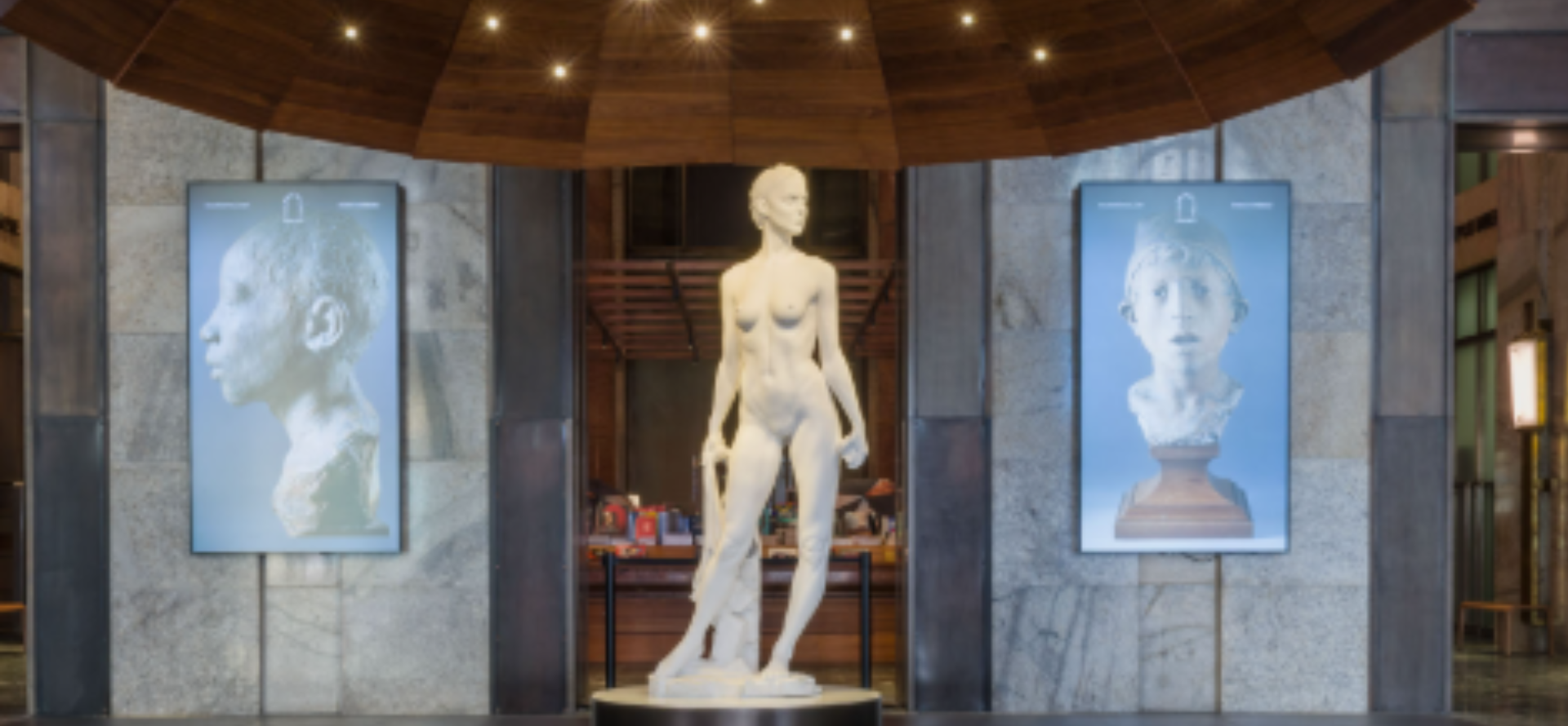 La scultura "David" di Jago a Napoli