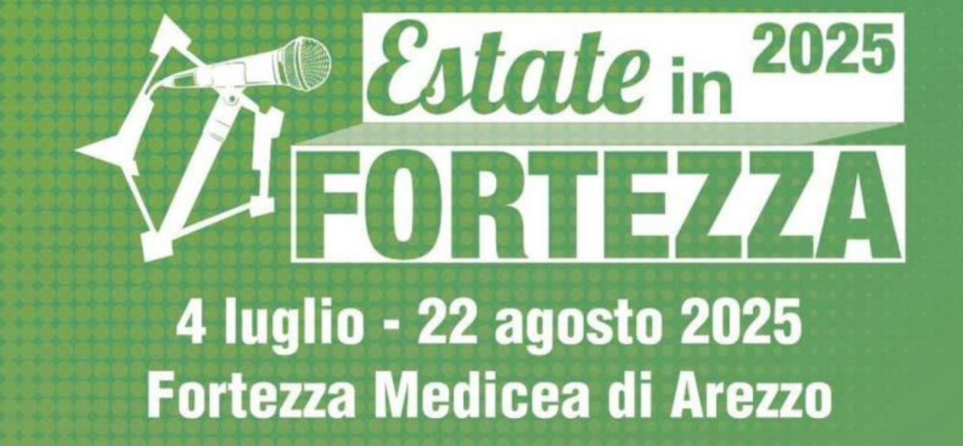 Estate in Fortezza 2025: ad Arezzo un'estate di voci, musica e pensiero