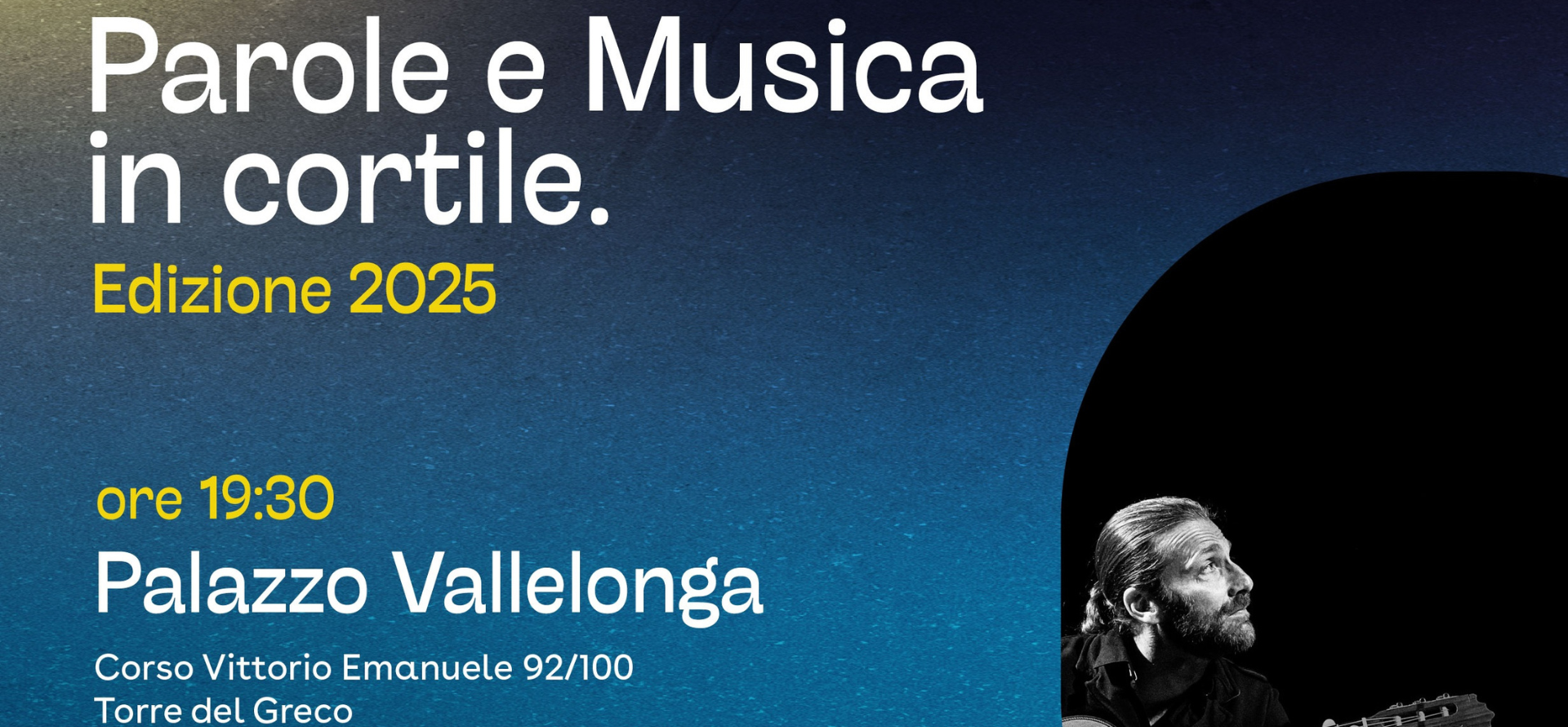 Palazzo Vallelonga riaccende la cultura con “Parole e Musica in cortile”