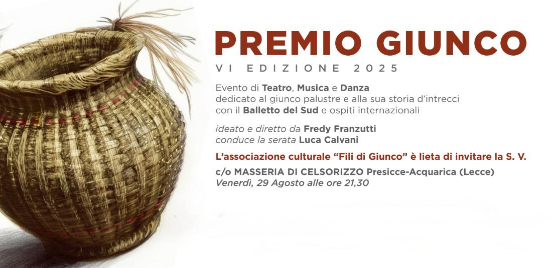 Edizione 2025 "Premio Giunco"