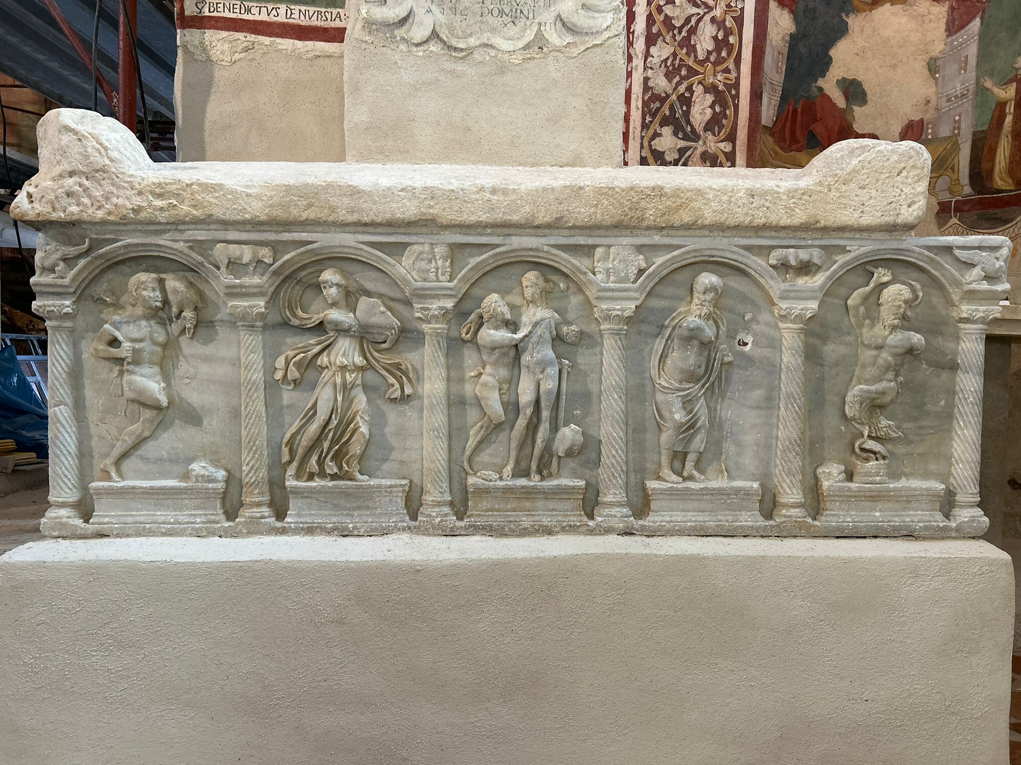 Il restauro dell'Abbazia di S. Pietro in Valle 