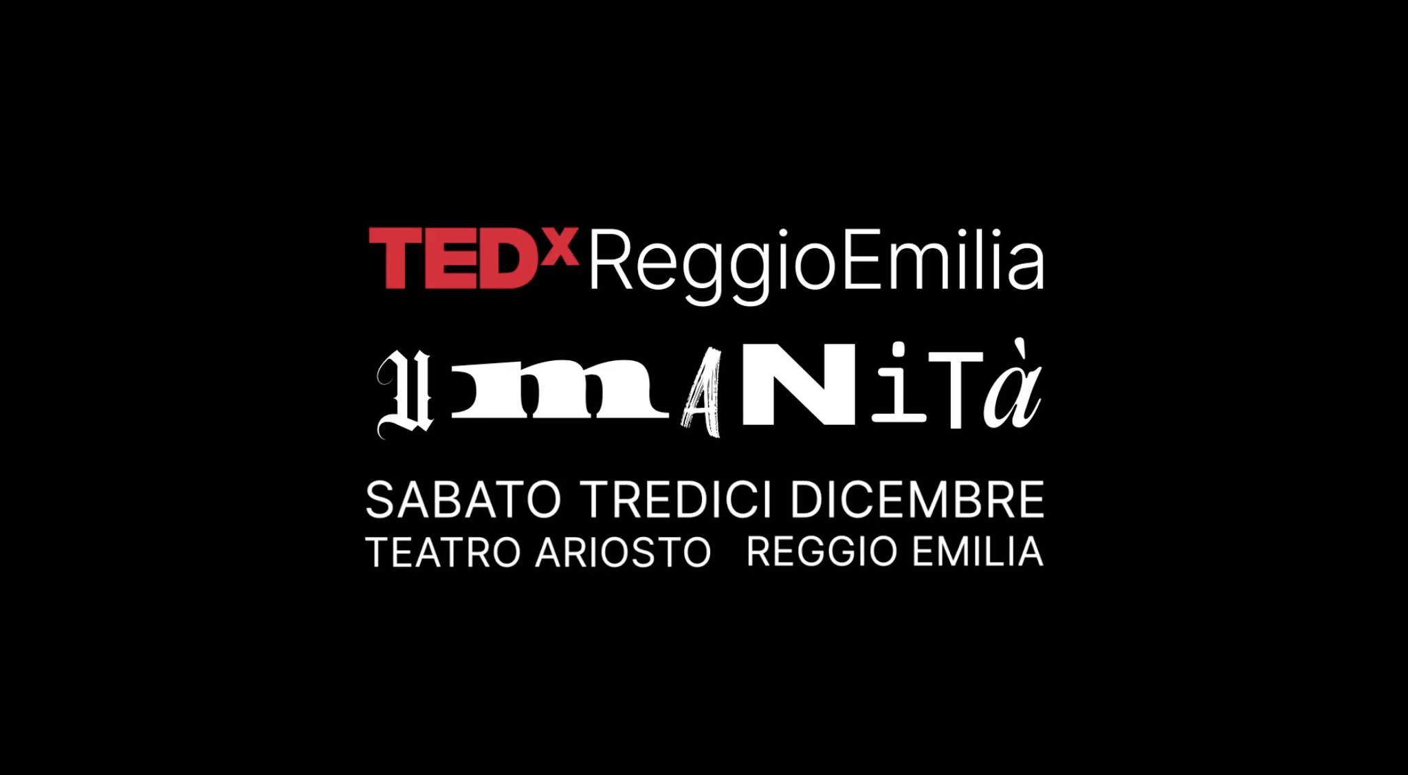 TEDxReggioEmilia - Umanità 2025